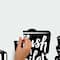 RoomMates Wash Your Hands Soap Quotes Peel & Stick Decals